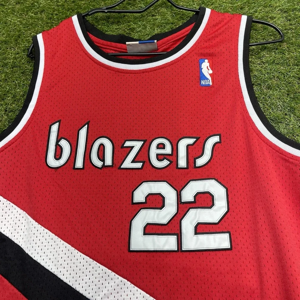 Portland Trailblazers Hardwood Classics Jersey Mens Medium Clyde Drexler #22